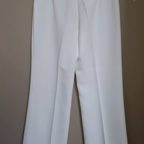 Zara white women's pants like new, size 44