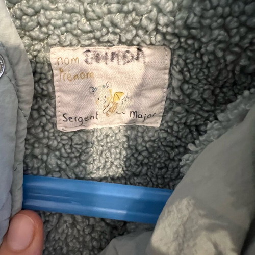 Baby jacket used for 12 months with hood