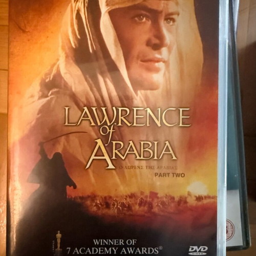Lawrence of Arabia Part 2 DVD like new