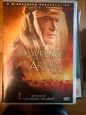 Lawrence of Arabia Part 2 DVD like new