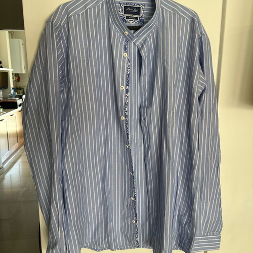 Light blue striped shirt new