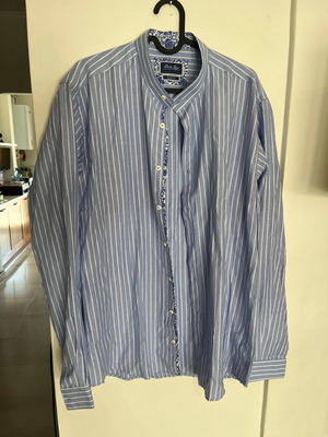 Light blue striped shirt new