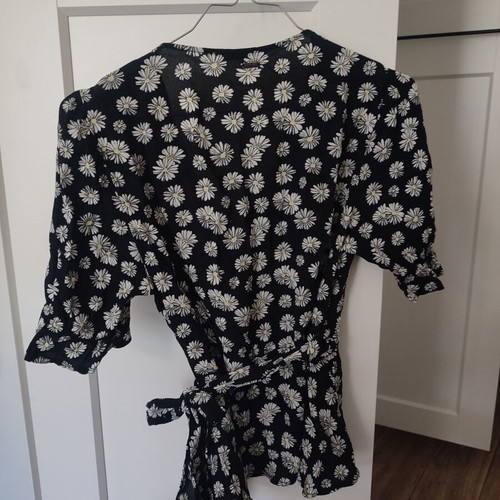 Tom Tailor blouse with daisy flower print, size S