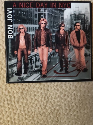 Bon Jovi A Nice Day In NYC CD like new, rock