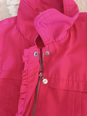 Mayoral fuchsia children's jacket like new for 9 years old