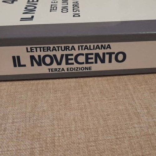 Letteratura Italiana Il Novecento 4 by M. Pazzaglia used