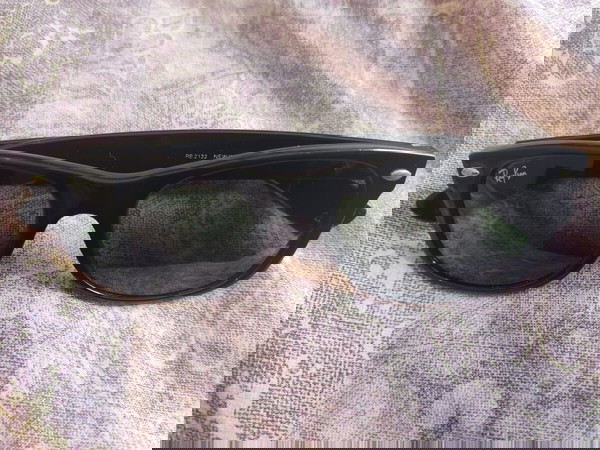 Ray Ban New Wayfarer Black sunglasses RB 2132 5218 γυαλιά ηλίου