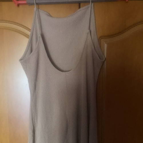 Brown dress used, knee-length, H&M, size S