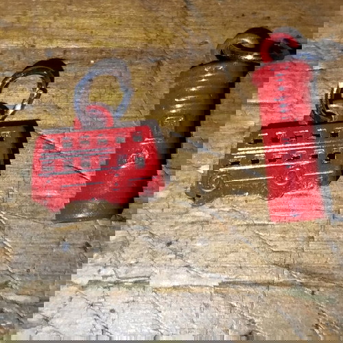 Μίνι Red London England Double Decker Bus και Red Post Office μεταχειρισμένα