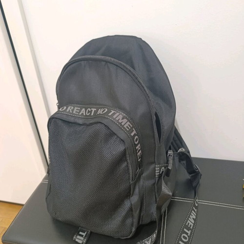 Black backpack used