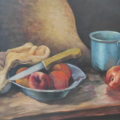 Oil painting on canvas 40x50 by Xenia Adamidou