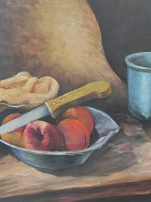 Oil painting on canvas 40x50 by Xenia Adamidou