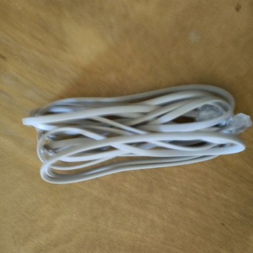 Telephone cable used, two meters