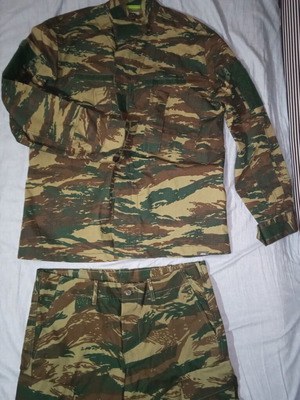 Military ACU MRK Ripstop Jacket and Cotton Pants Set Medium New