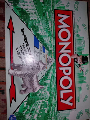 Monopoly simple board game used