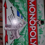 Monopoly simple board game used