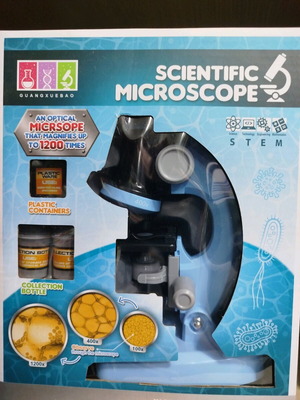 Battery Microscope new 19x24x8cm