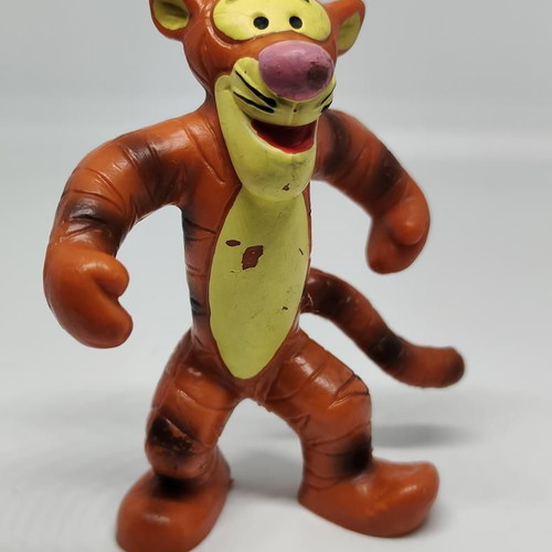 Tigger Disney Bullyland figure used, 7cm hand-painted PVC