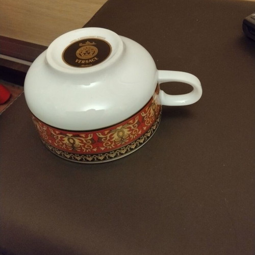 Versace Medusa Red Cup new, Rosenthal collaboration