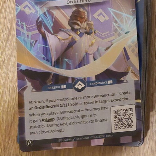 Altered TCG Ordis pre-made deck 40 cards glossy like new