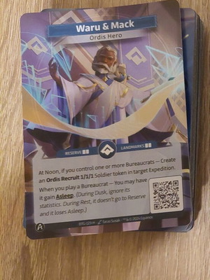 Altered TCG Ordis pre-made deck 40 cards glossy like new