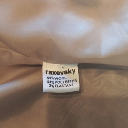 Raxevsky women's jacket like new, beige, size XL