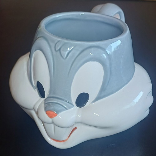 Ceramic Bugs Bunny 3D Mug 1992 Warner Bros