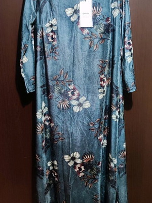 Maxi dress new multicolor floral oversized