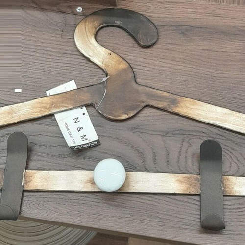 Metal Hanger Wall Decor 60cm x 26cm