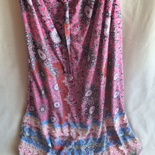 Twenty 29 Strapless Maxi Dress Mandala Summer Rayon S like new