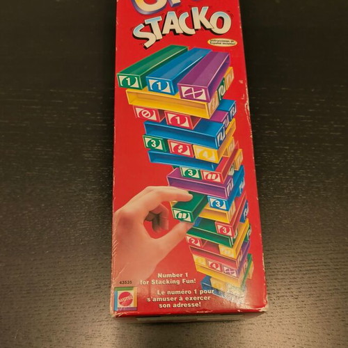 Uno Stacko board game like new, collectible