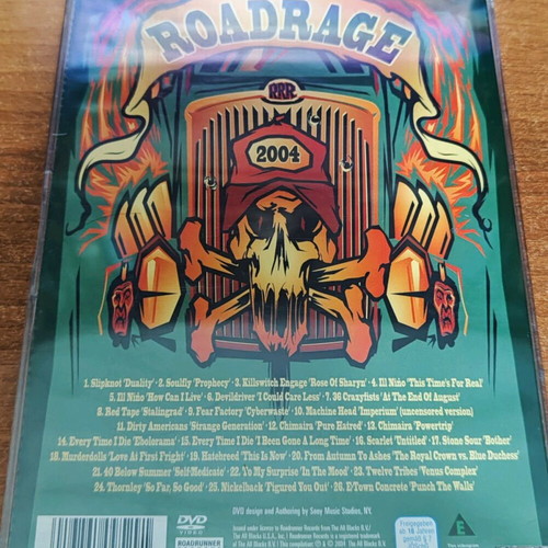 Roadrage DVD Roadrunner Collection 2004 like new, metal