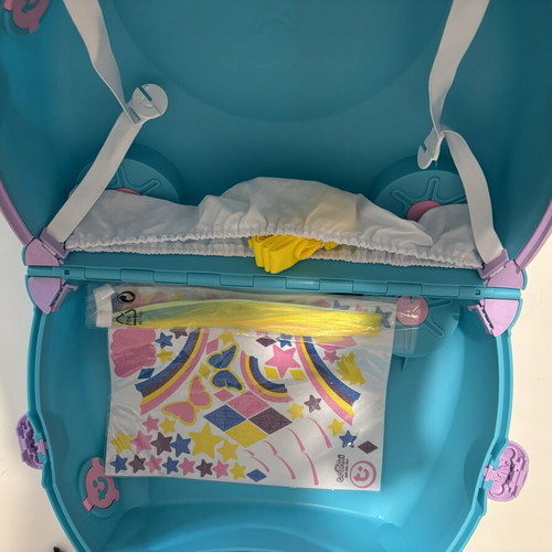 Trunki Una Unicorn Kids Cabin Suitcase 31x46x20.5cm Blue, new