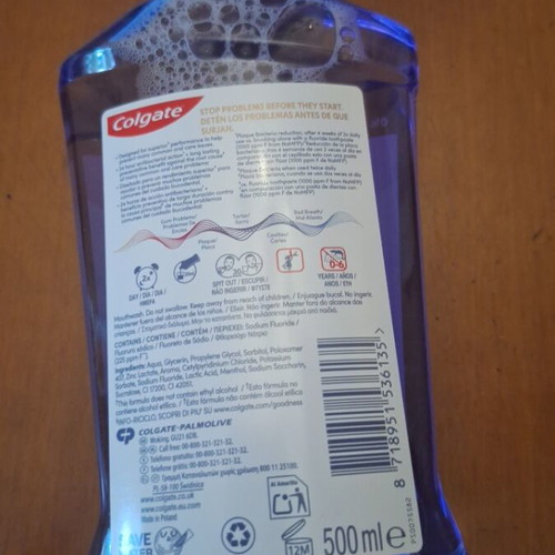 Colgate Total Active Prevention mouthwash new