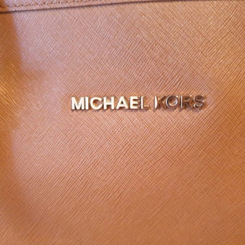 Michael Kors tote bag with wallet used, brown