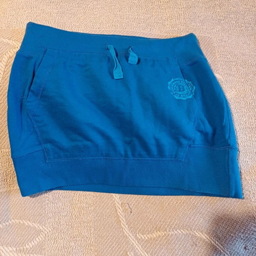 Mini skirt used, blue, size XL