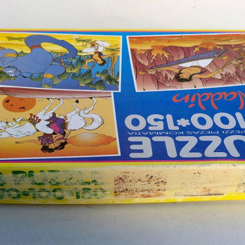 Disney Aladdin 3 puzzles new, 70, 100, 150 pieces