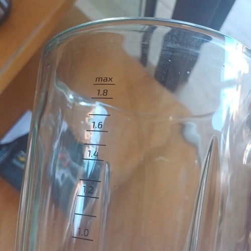 Cecotec Power Black Titanium 1300 Perfectmix Blender with Glass Jar 1.8 lt 1300W like new