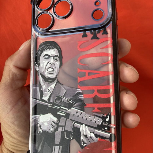 IPhone 17 Pro Max Silicone Case Scarface Tony Montana Al Pacino New