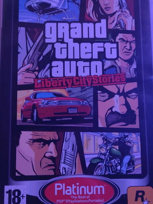 Grand Theft Auto Liberty City Stories Platinum Edition used with box and manual