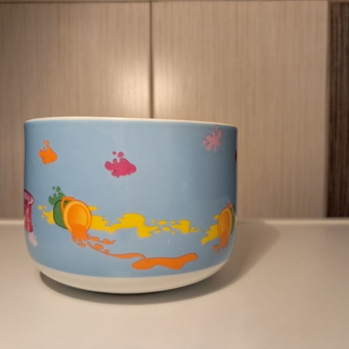 Children's porcelain mug with handle new, ideal for milk or cereals