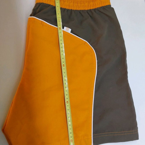 Adidas men's swim shorts like new, orange, size L