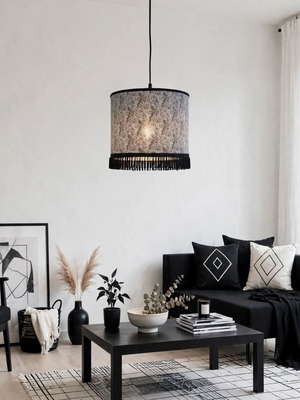 Φωτιστικό οροφής Black Shycedelic E27, 30x20 εκ, Oxygen lampshades