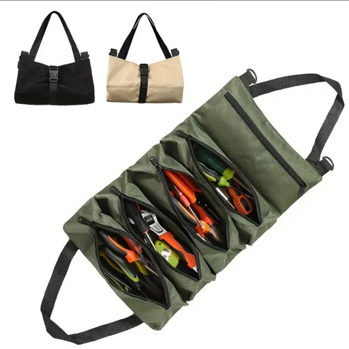 Tool bag new fabric with 5 zippered pockets