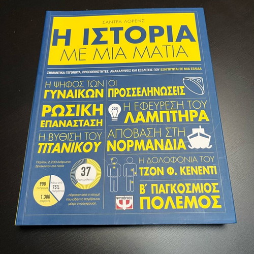History at a Glance book like new