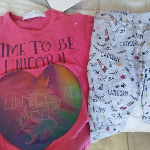Summer sets for babies up to 6 months, 4 used pieces