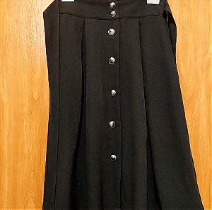 Bershka μαύρη φούστα με φιόγκο, Medium