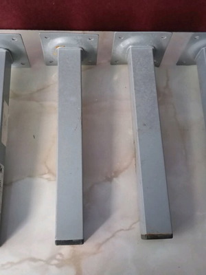 Hettich metal legs used, set of 4 pieces