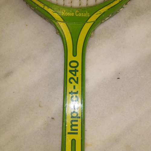 Spalding vintage tennis racket used from the 70s