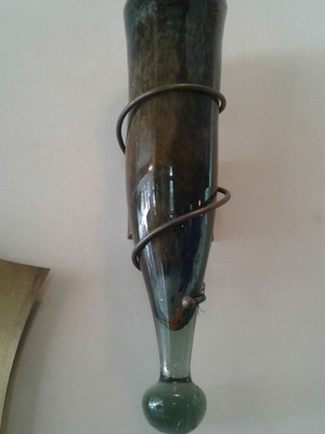 Handmade wall light new bronze
